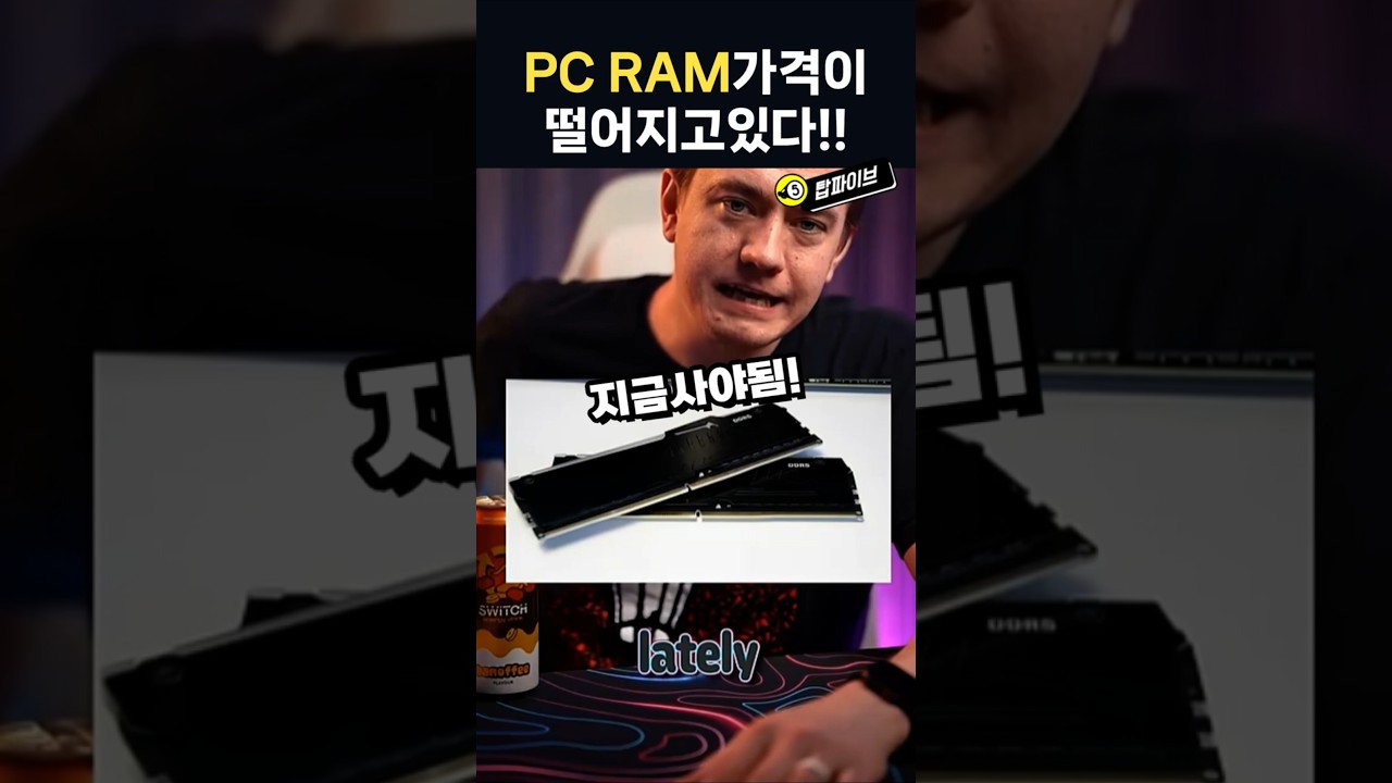 PC DRAM 폭락! 지금이 적기인가?
