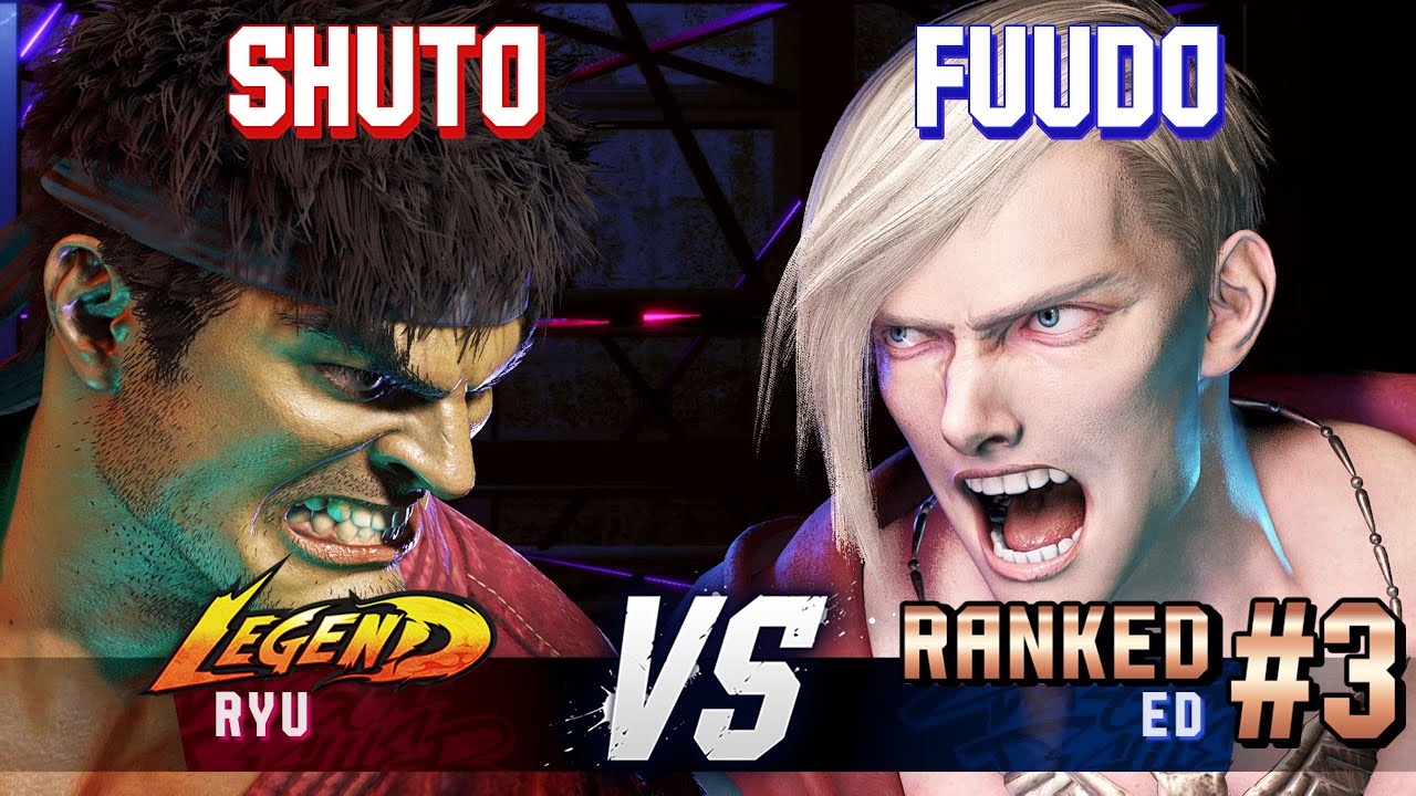 SF6 ▰ SHUTO (Ryu) vs FUUDO (#3 Ranked Ed) ▰ High Level Gameplay