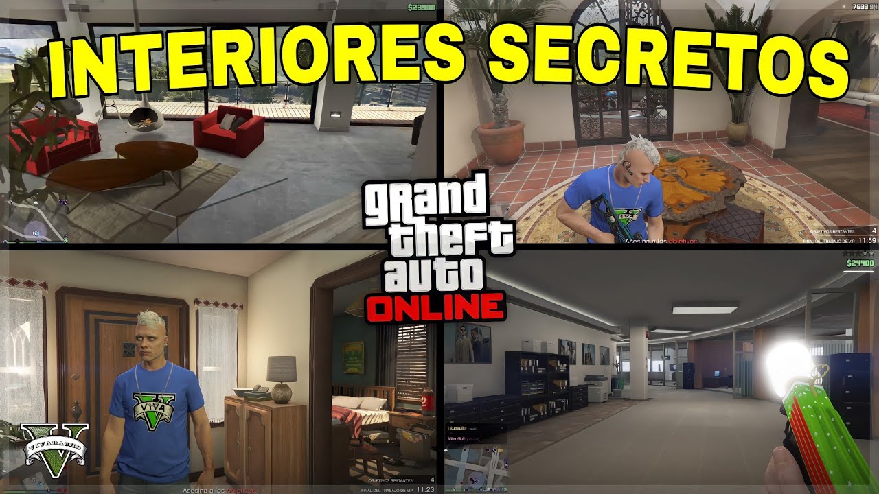 (PS5) 4 INTERIORES SECRETOS DE GTA V ONLINE ACTIVOS A DICIEMBRE 2021