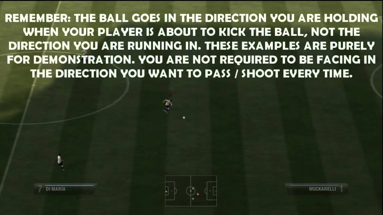 Manual Movement - Intro Part 2: FIFA 12 Manual Controls (video by FluorescentFIFA)