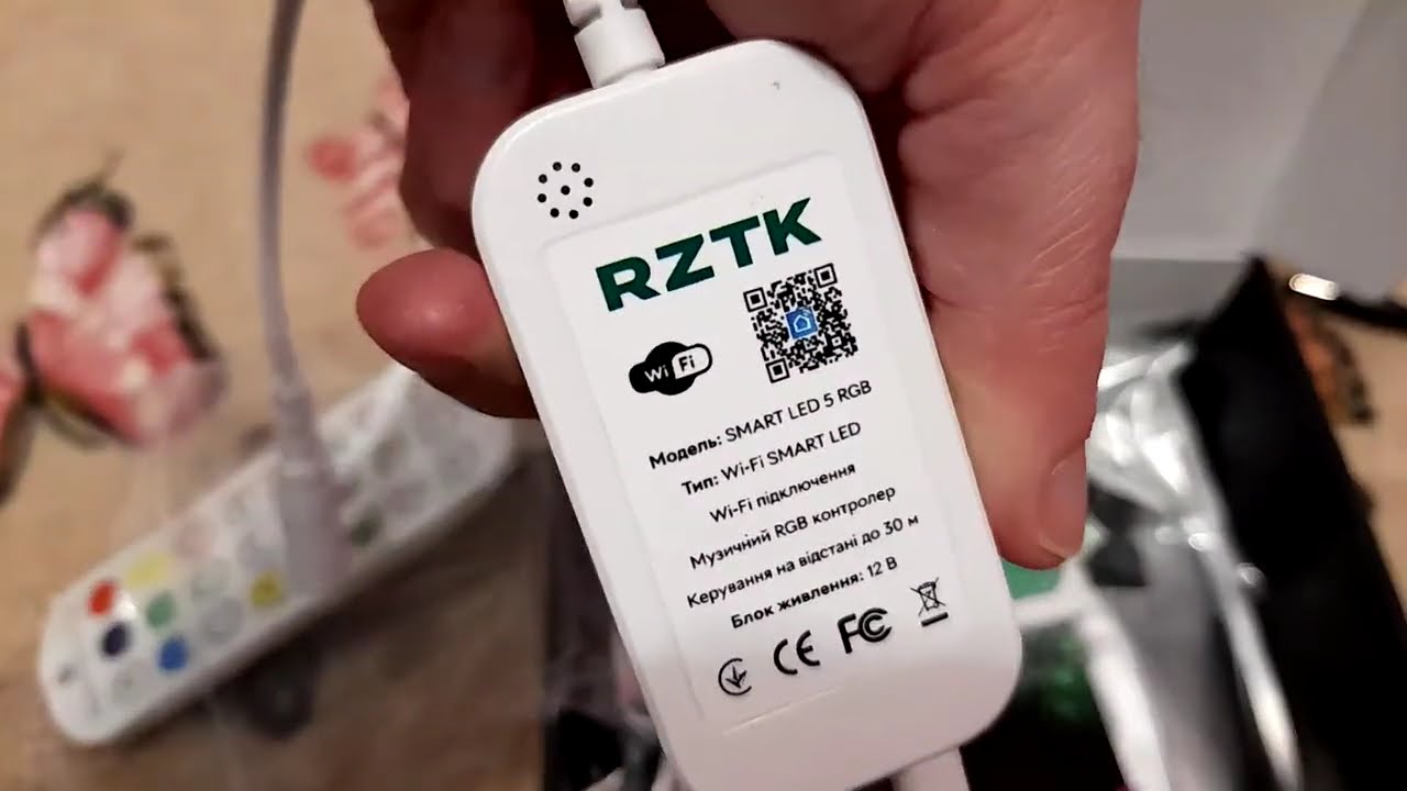 &laquo;Розпаковка та огляд Розумна світлодіодна стрічка RZTK Smart LED  из Rozetka&raquo;