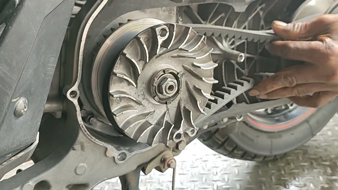 cvt belt replacement #yamaha aerox125