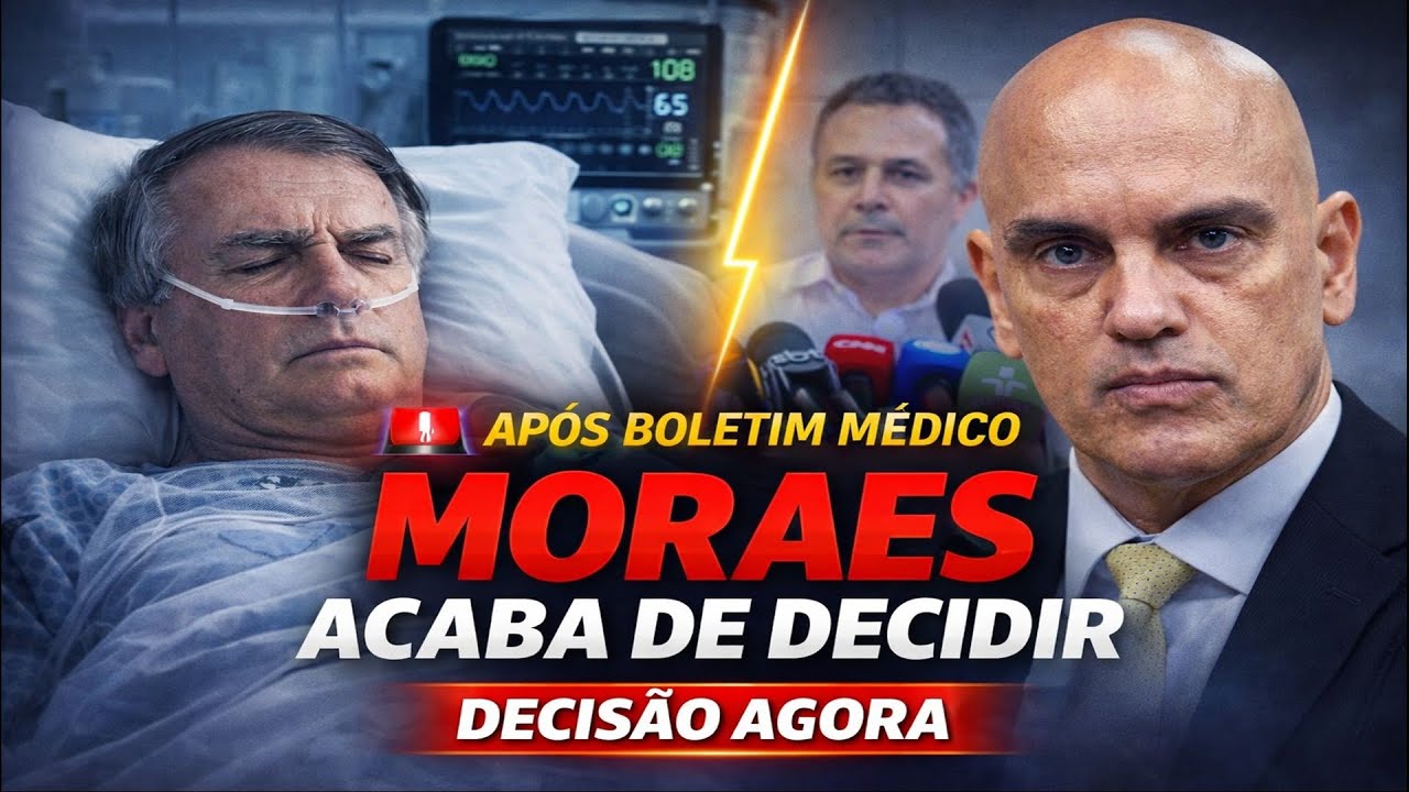 APÓS BOLETIM MÉDICO MORAES ACABA DECIDIR