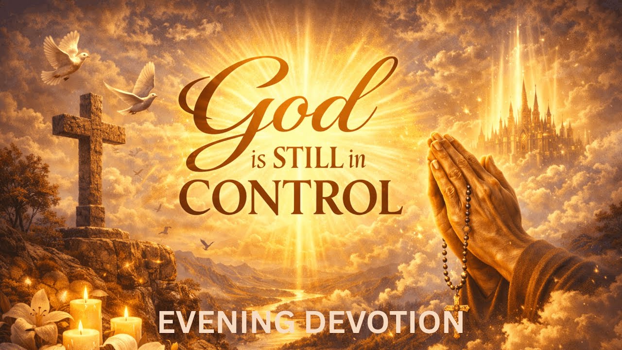 Let Go of the Day, God is Still in Control