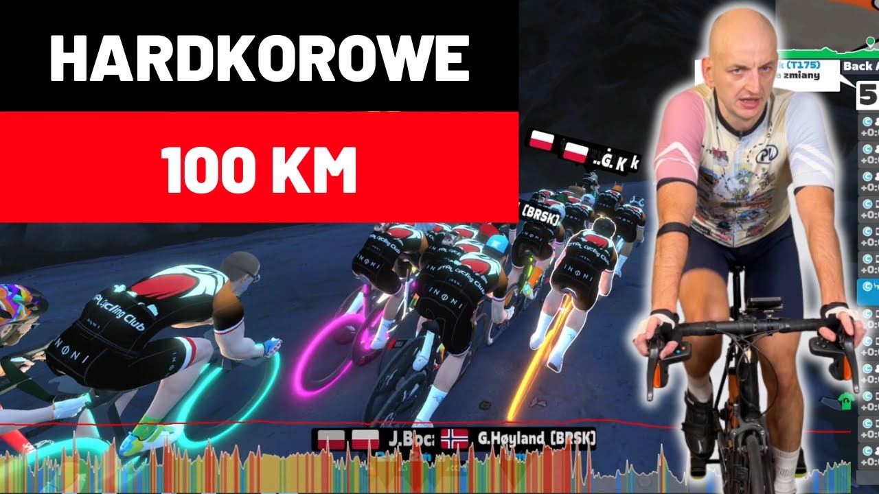 100 km na Zwift - Czy To Ma Sens? (ZTPL Cycling Club 100km)