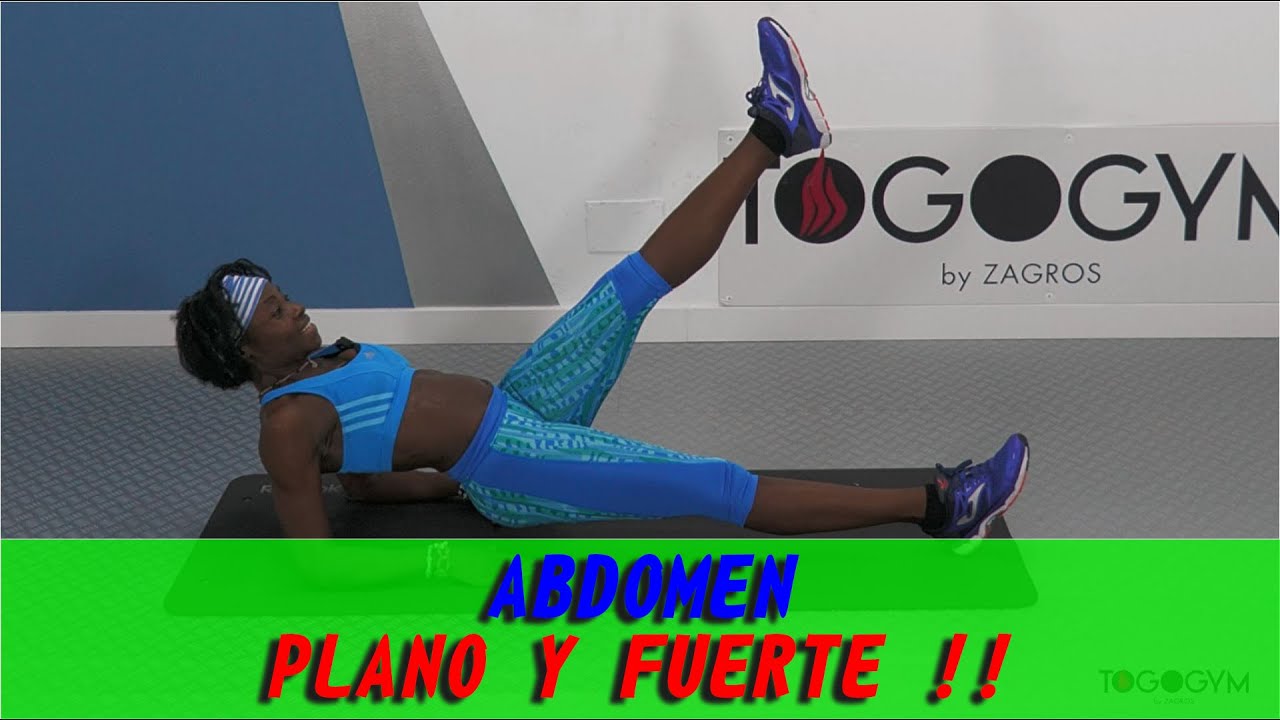 ABDOMEN Fuerte y Plano | Ejercicios para tus ABDOMINALES |