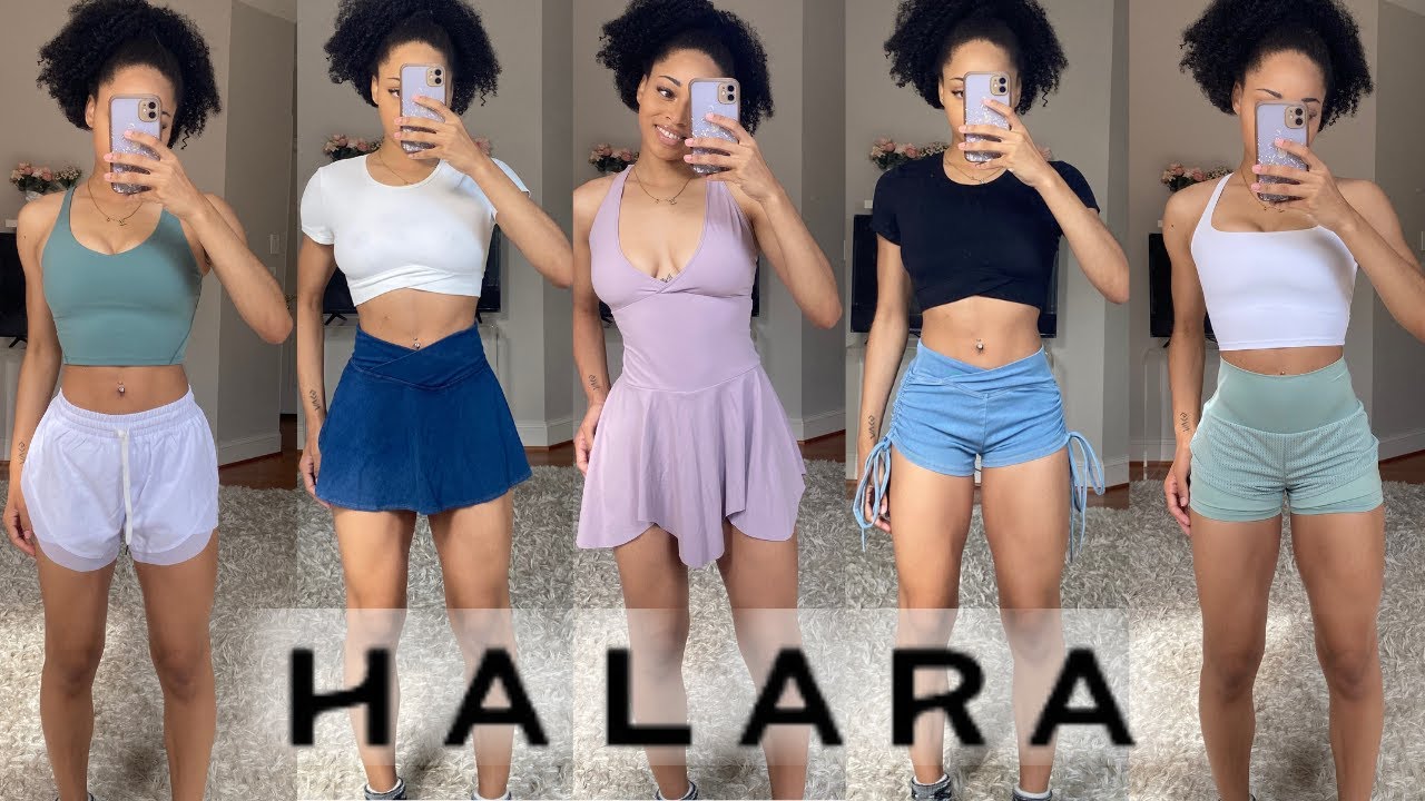 HALARA SUMMER TRY ON HAUL! WORKOUT SHORTS, CASUAL OUTFITS + MORE! HONEST REVIEW.