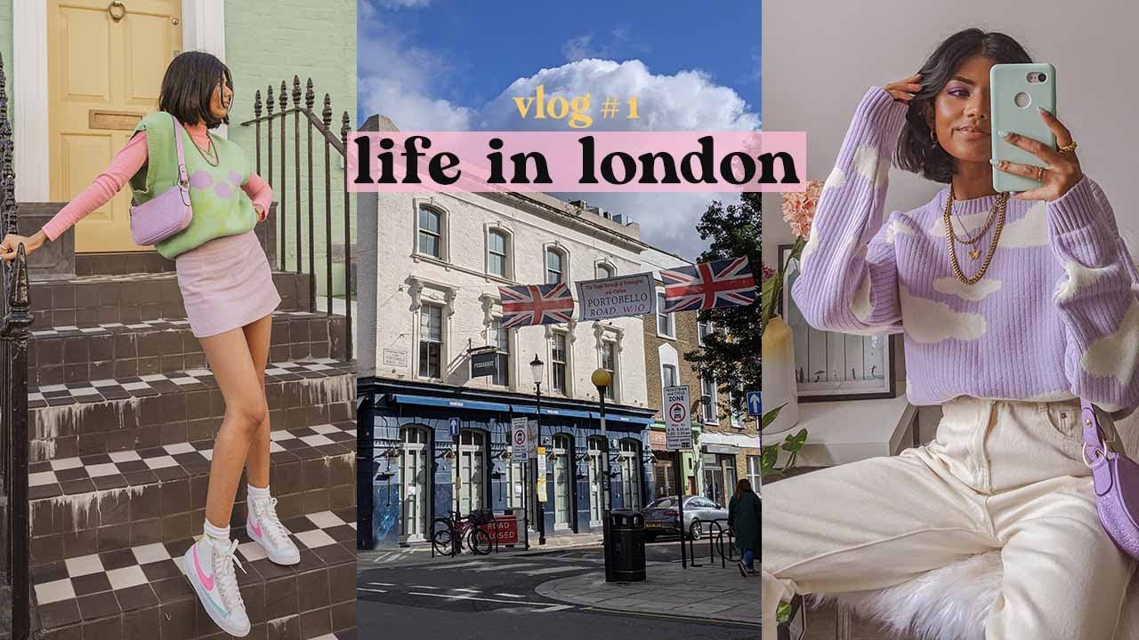life in london vlog #1: taking photos, seeing friends in notting hill & baking a cake 🧁
