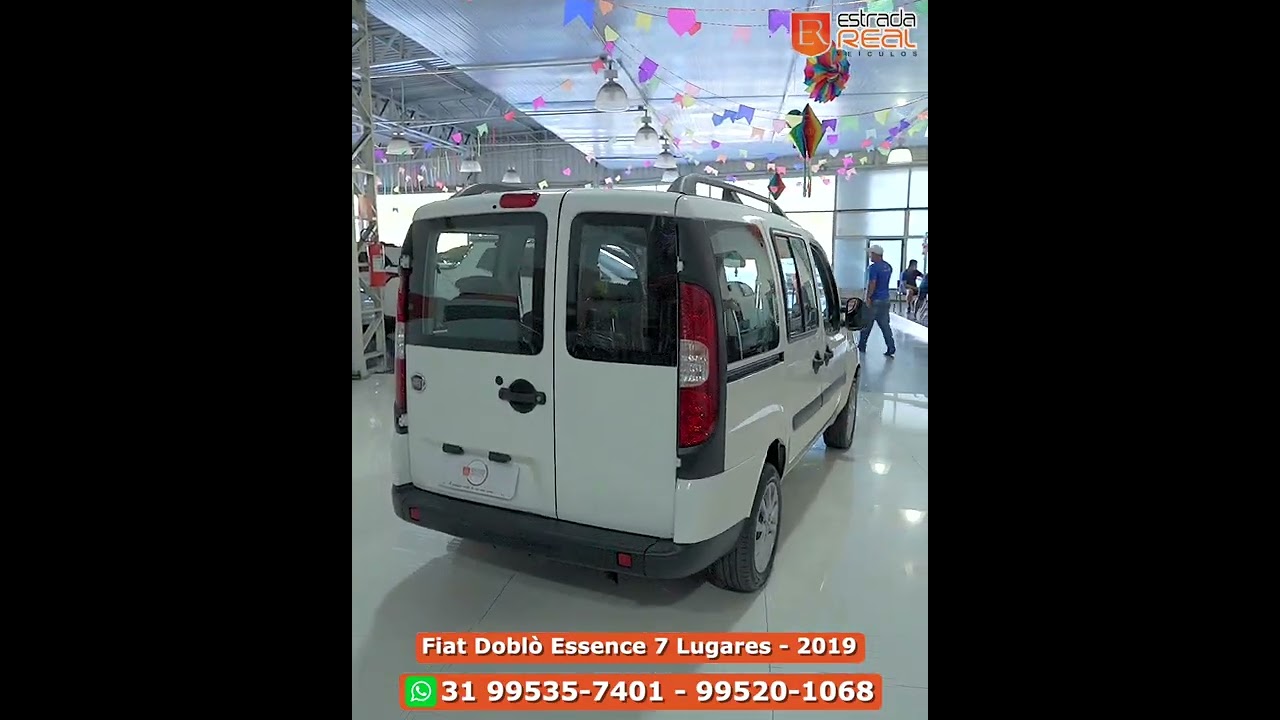 🏁 Fiat Doblo Essence 7 Lugares