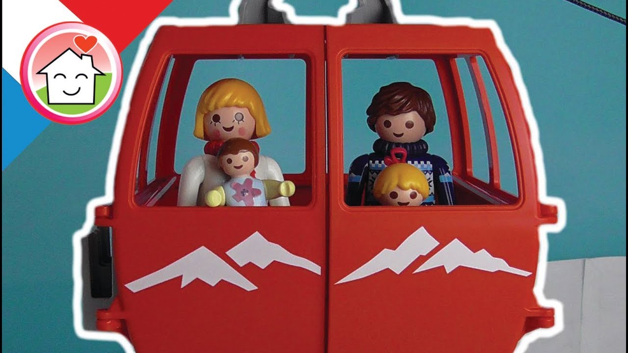 Playmobil en français  Skier - La famille Hauser