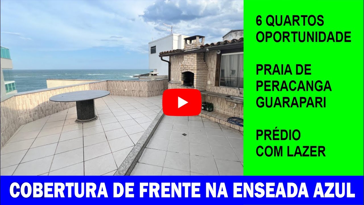 Cobertura Duplex à Venda – Enseada Azul, Praia de Peracanga – Guarapari ES