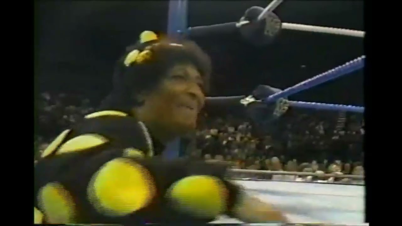 Dusty Rhodes & sweet Sapphire Vs Tony Burton WWF Superstars of Wrestling 1990
