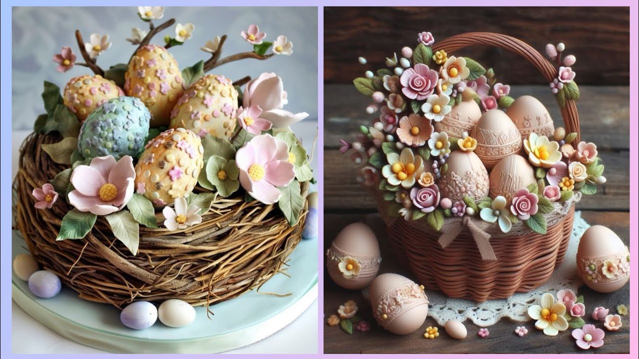 BRAND NEW SPRING & EASTER DECOR IDEAS DIY EASTER CENTERPIECES DESIGN 