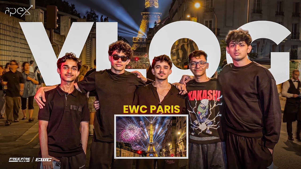 EWC VLOG #1 || TEAM APEX GAMING || @Team.ApexGaming 