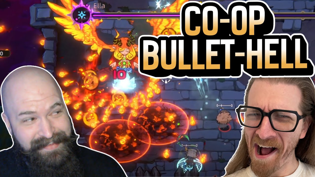 NEW Bullet-Hell, Gun-Building Roguelite in Co-Op with My Bro! @ROFLHogIII (Pass the Fear)