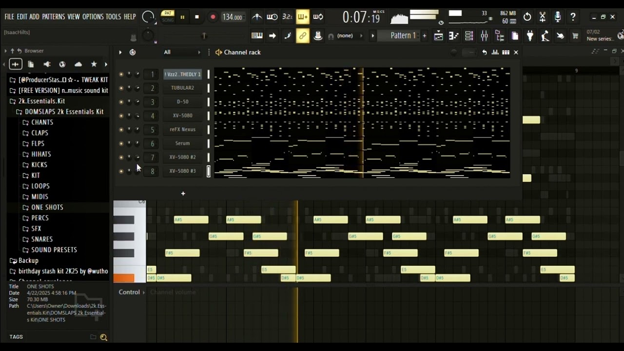 How to make a bouncy iweirdo x Bankroll Fresh x D.Rich type beat.
