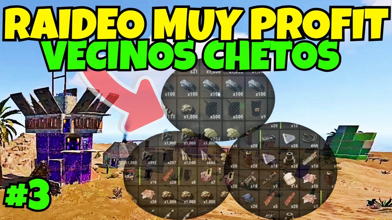 💥RAIDEAMOS A LOS VECINOS HACKERS CON MUCHO LOOT - WIPE DE JUNGLA #3💥
