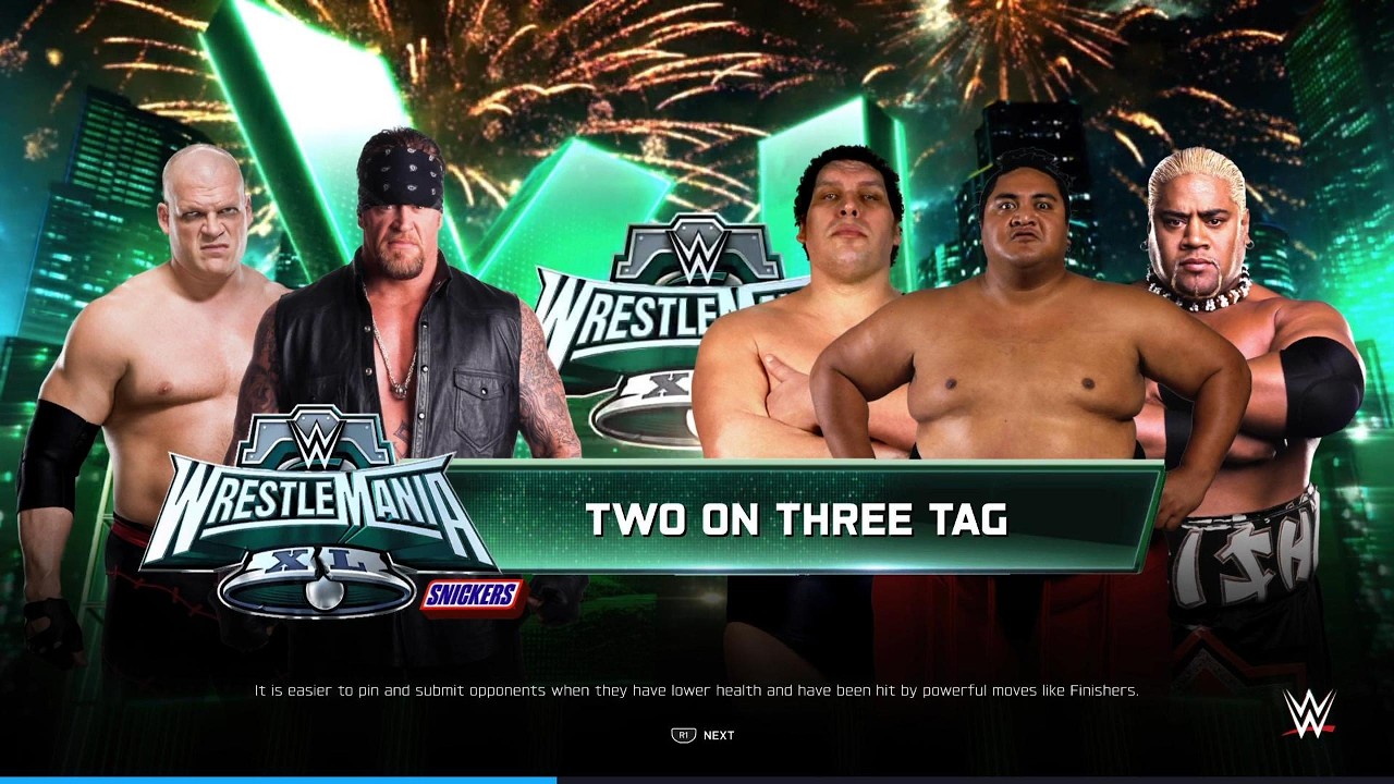 WWE 426 UNDERTAKER & KANE vs YOKOZUNA, ANDRE THE GIANT & RIKISHI?! 😱🔥 WWE MATCH OF THE CENTURY!
