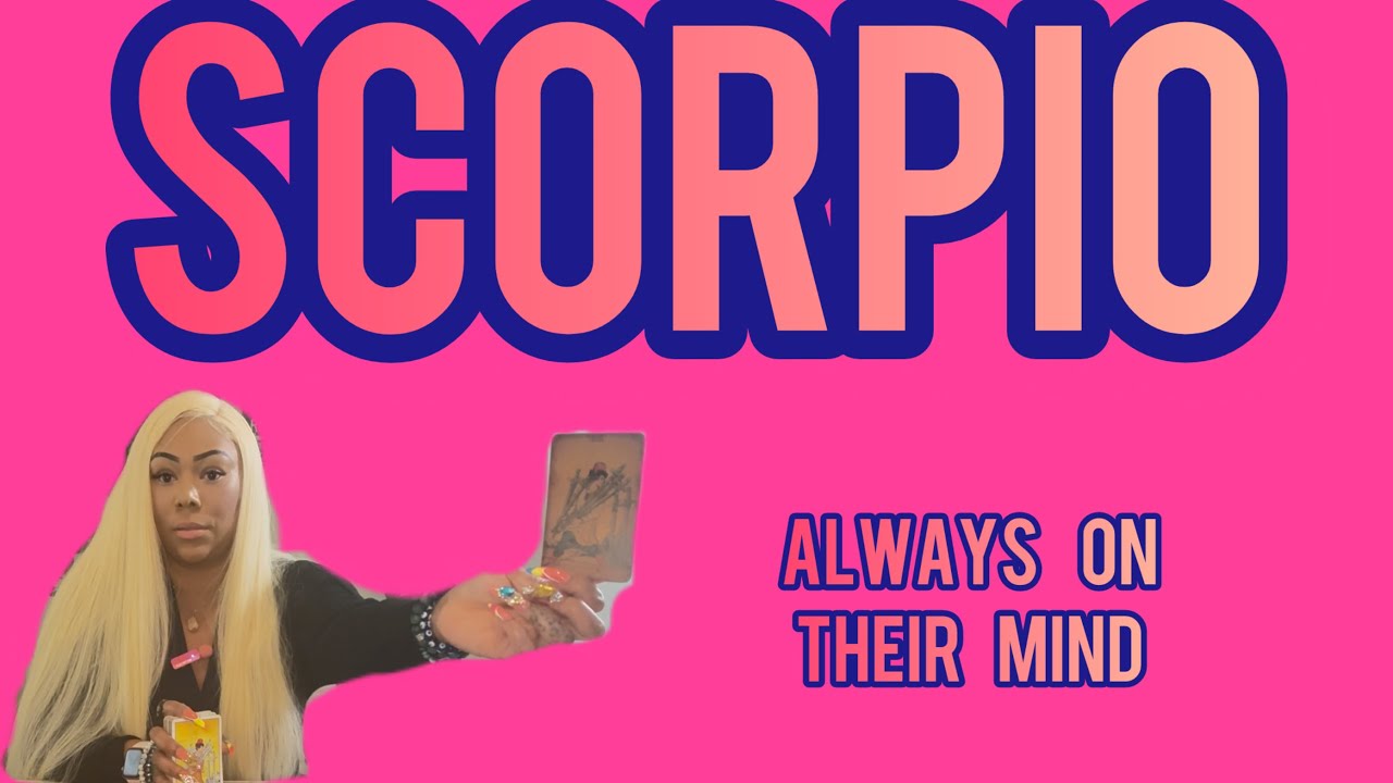 ♏️ SCORPIO: YOU ARE ALWAYS ON THIS PERSONS MIND SCORPIO! THERE IS A PLAYER IN YOUR ENERGY 👀