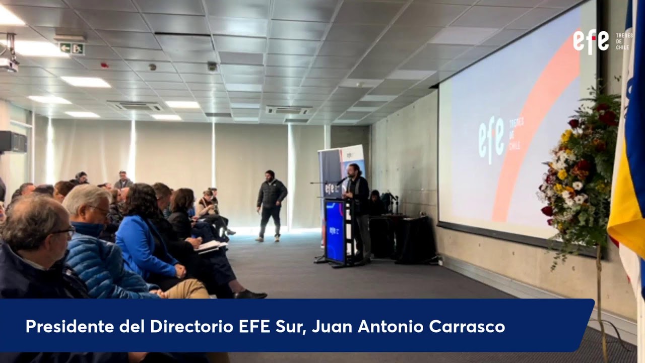 ¡Junto a autoridades presentamos el Plan Maestro Ferroviario 🚄 para la Región del Biobío!