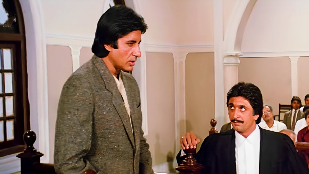 देखिये अमिताभ ने सरकारी वकील को सिखाया सबक | जबरदस्त सीन | Akayla | Amitabh | Bollywood Hindi Movie