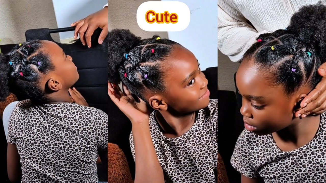 Simple  birthday  hairstyle transformation  for  your  girl 