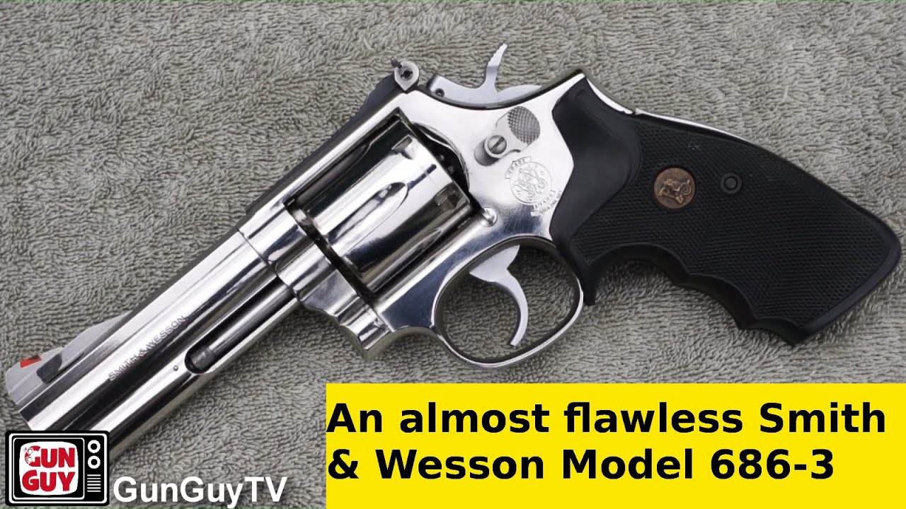 Wow!  An almost flawless S&W 686-3 with a 4 Inch barrel.