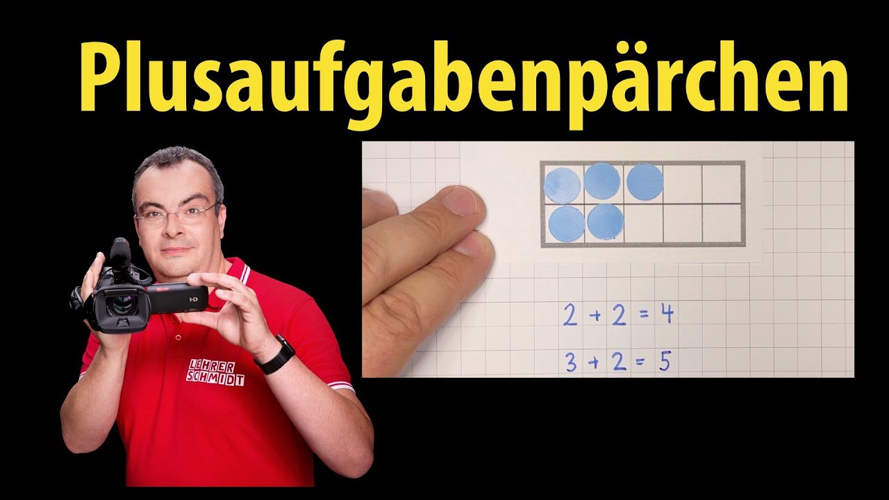 Plusaufgabenpärchen - Nachbaraufgaben - Grundschule - Klasse 1
