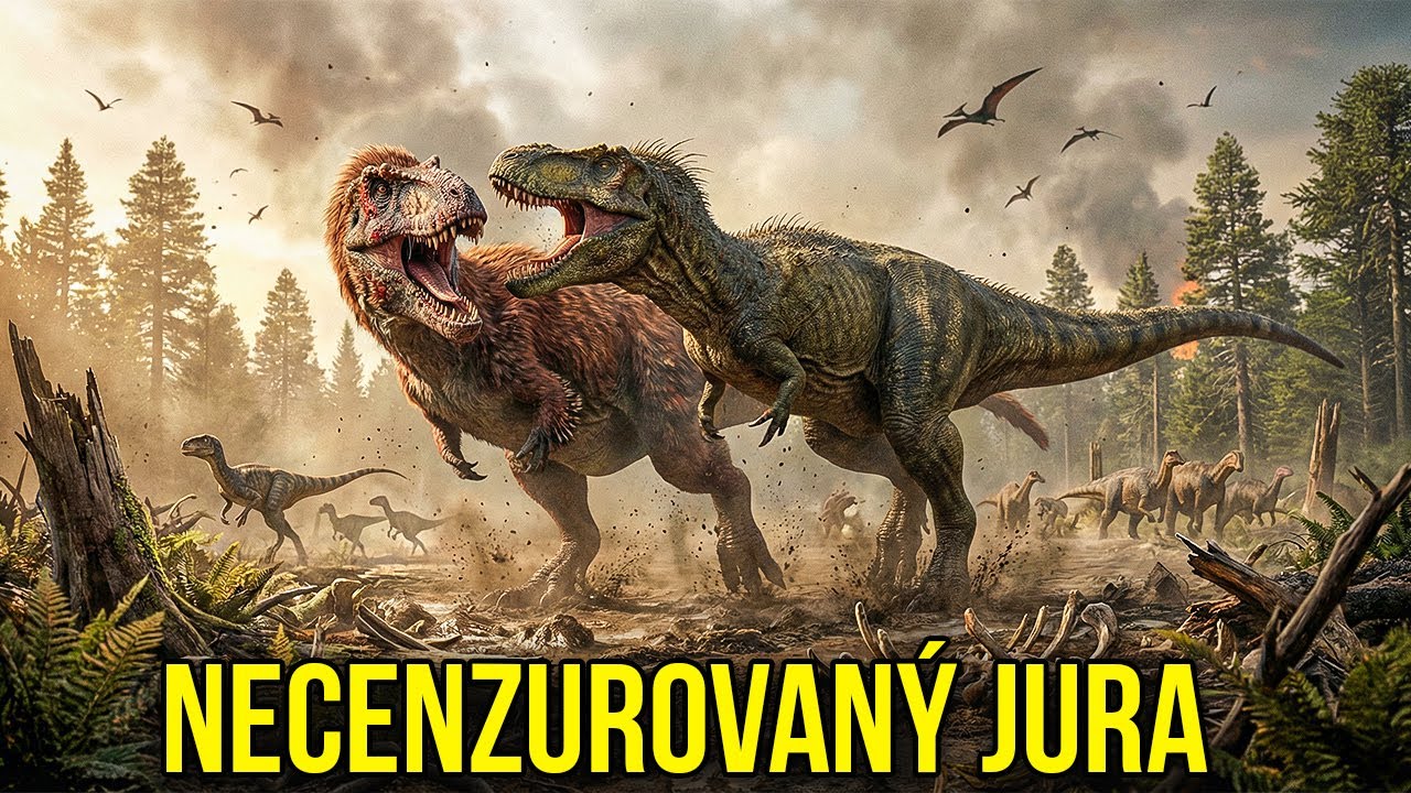 JURA BEZ CENZURY: Skutečný život dinosaurů, jak ho ještě neznáte | 4K