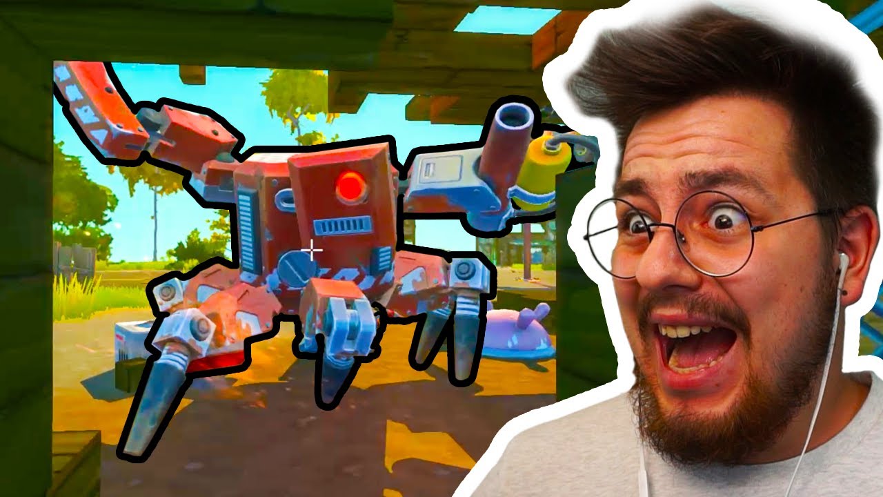 OK, to ten STRASZNY, WIELKI I CZERWONY. 🤖 - Scrap Mechanic: Survival