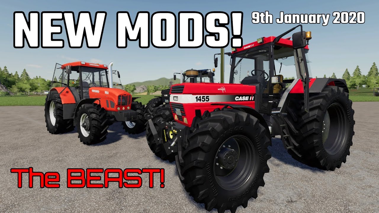 NEW MODS Farming Simulator 19 PS4 (Review) 9th January 2020.