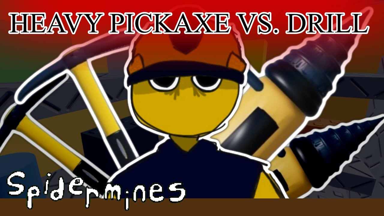 Heavy Pickaxe Vs. Drill | Spidermines