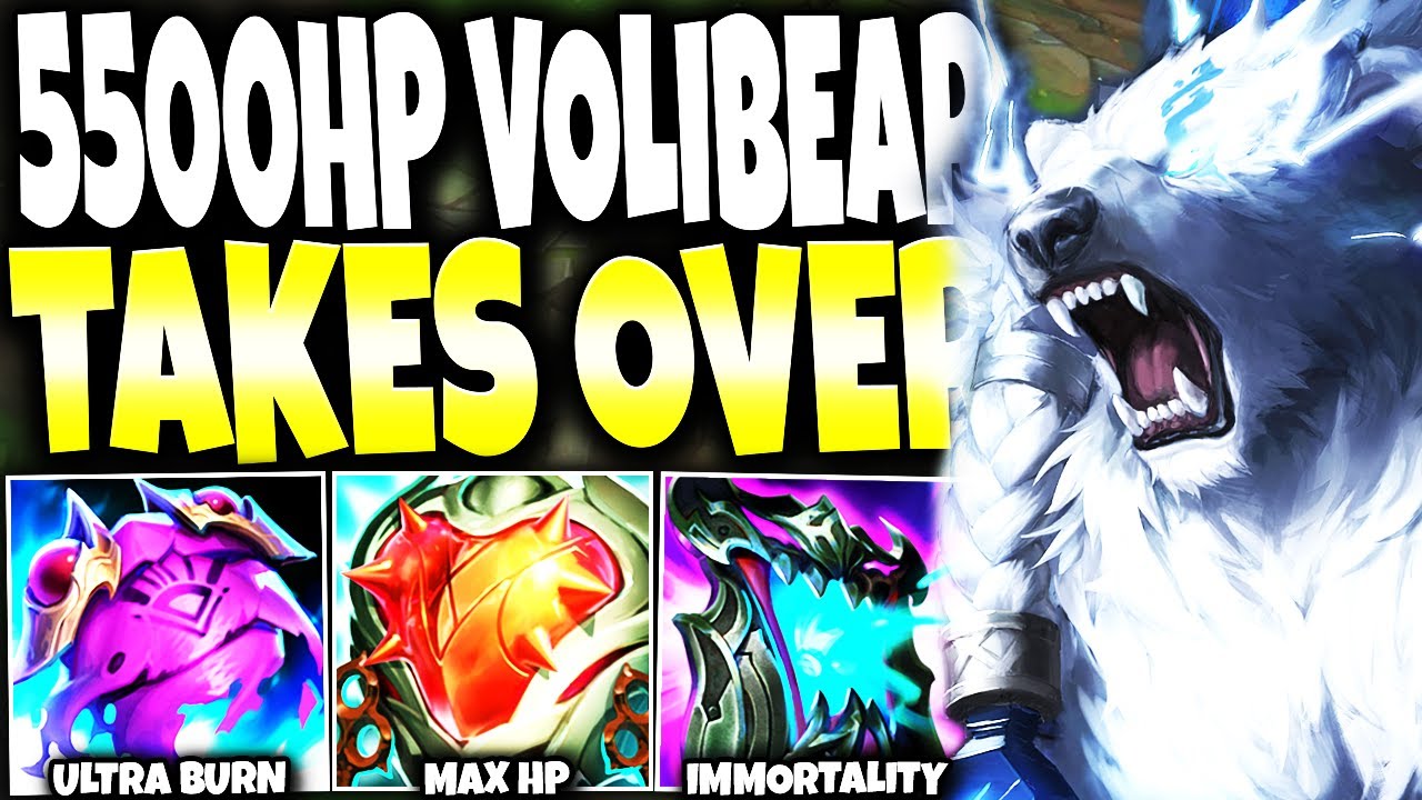 My New MAX HP VOLIBEAR BUILD Reached 5500+HP and TOOK OVER THE ENTIRE GAME | Immortal Series #17