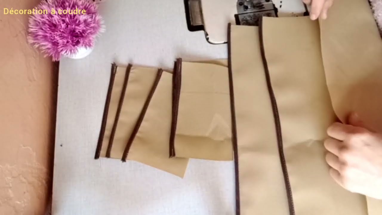 How to sew and detail the drawer organizer👙🧦#الخياطة منظمات الملابس الداخلية والجوارب