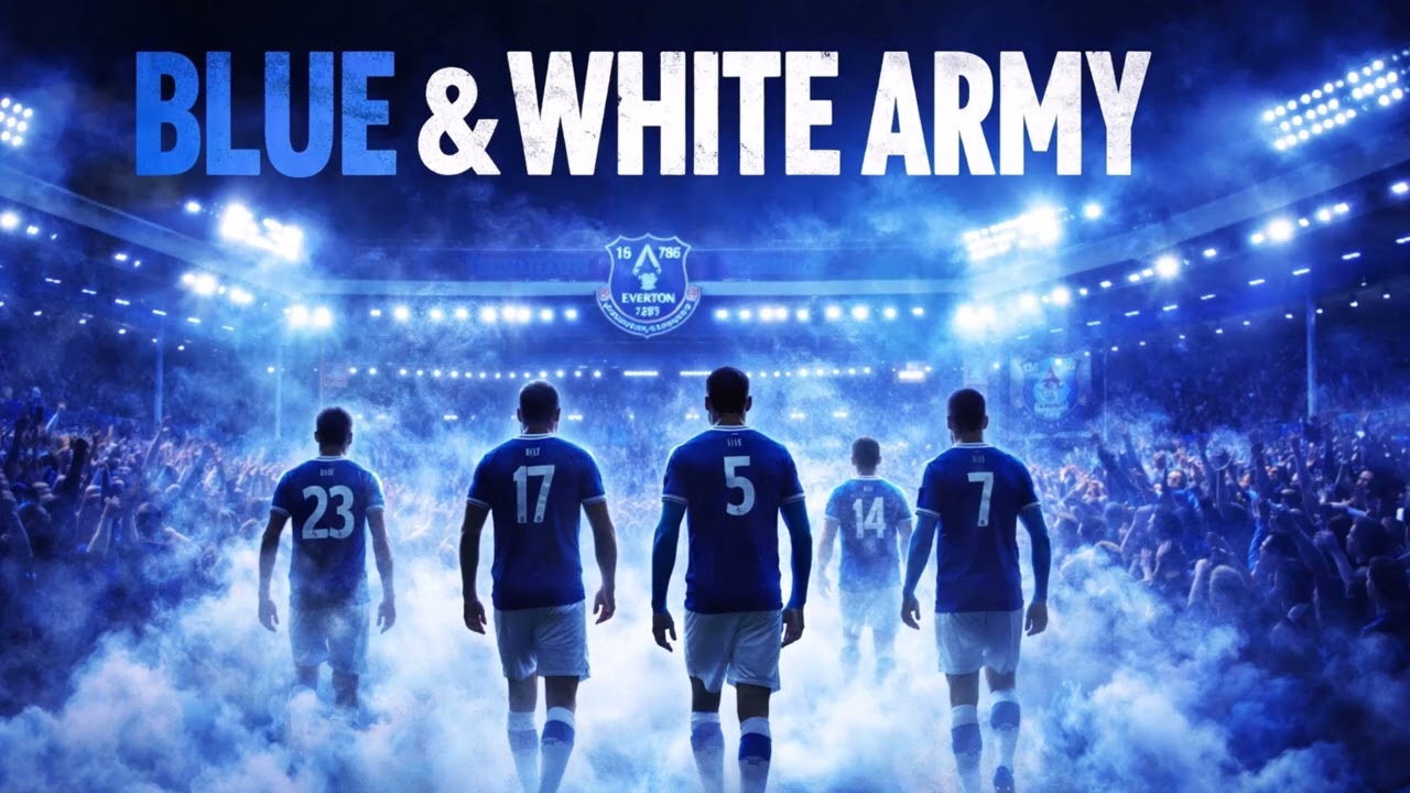 “Blue & White Army”: Drill / Football : motivational,