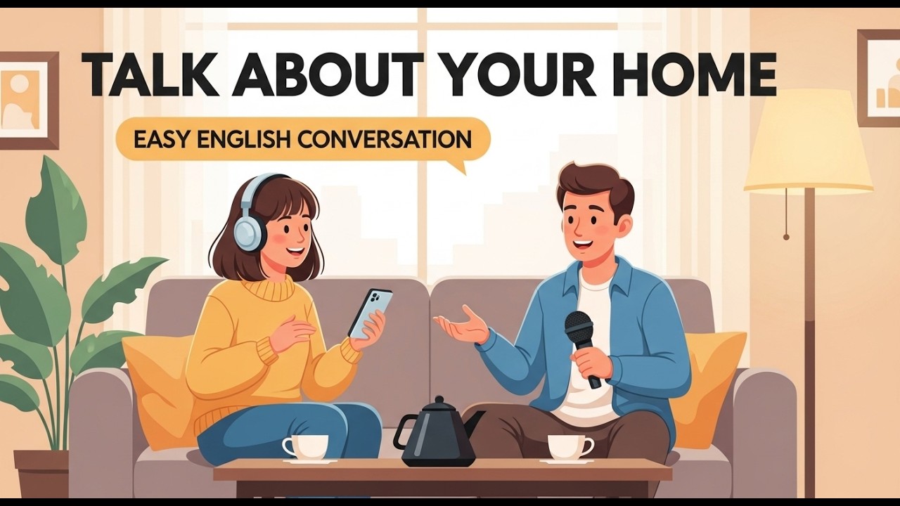 How to Talk About Your Home in English | Beginner Friendly | English Speaking Practice | English Pod