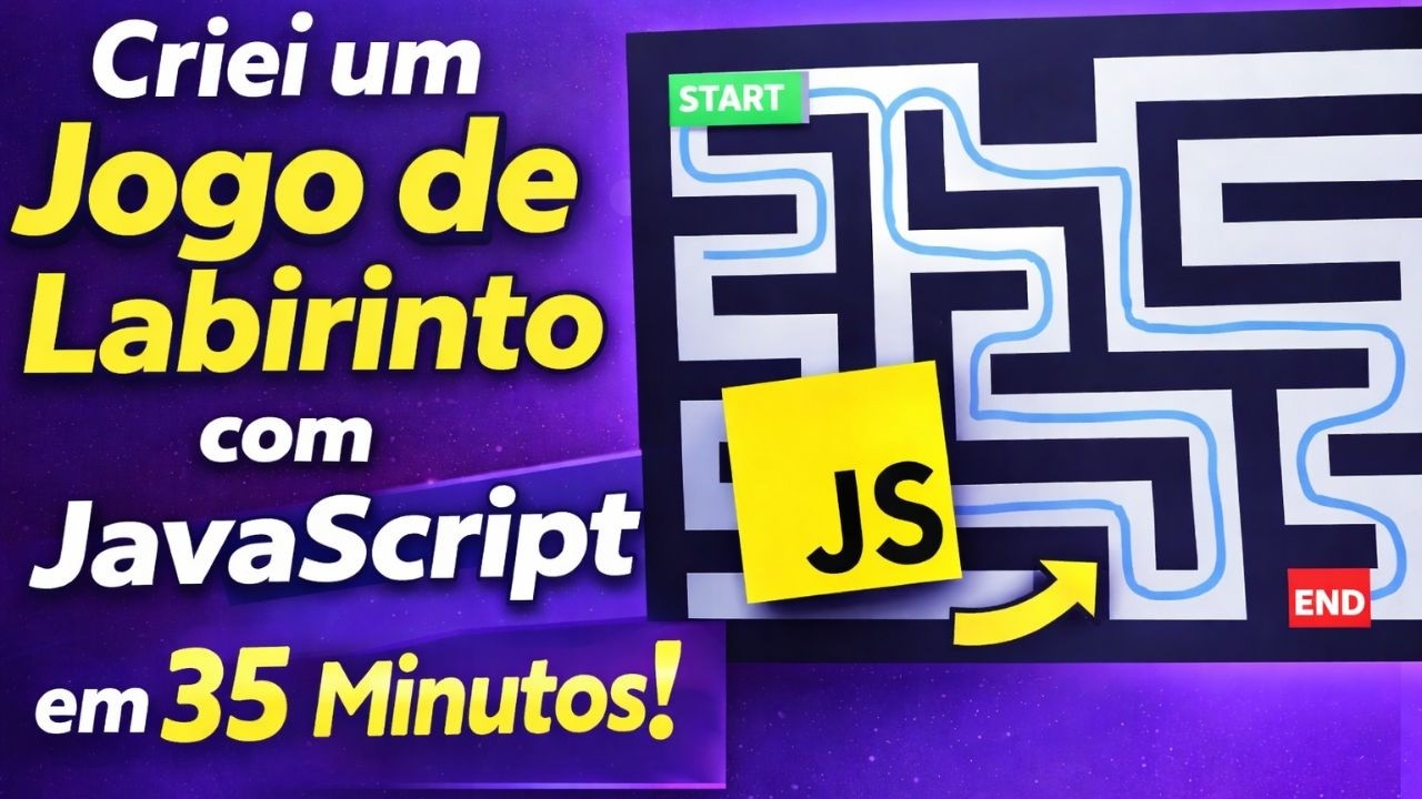Criei um Jogo de Labirinto com JavaScript em 35 Minutos (Mouse Challenge)