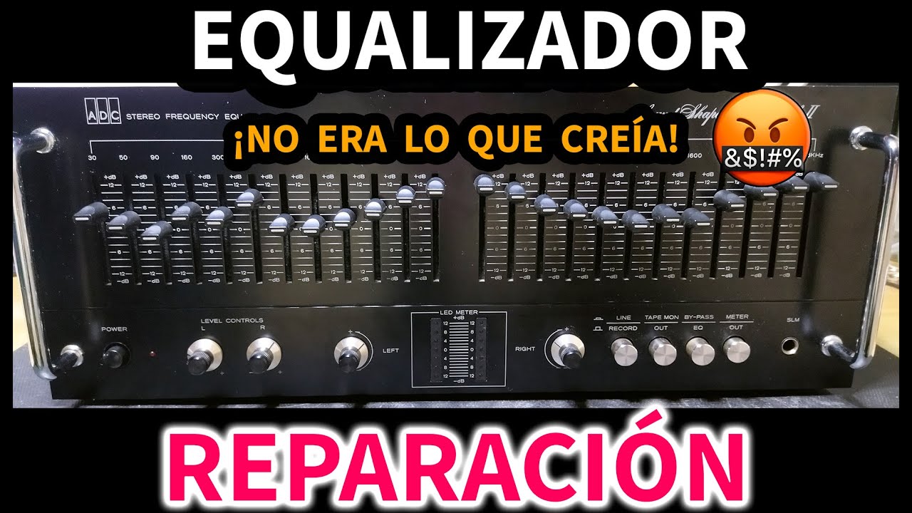 Equalizador Sound Shaper Two MKII | Diagnóstico y reparación