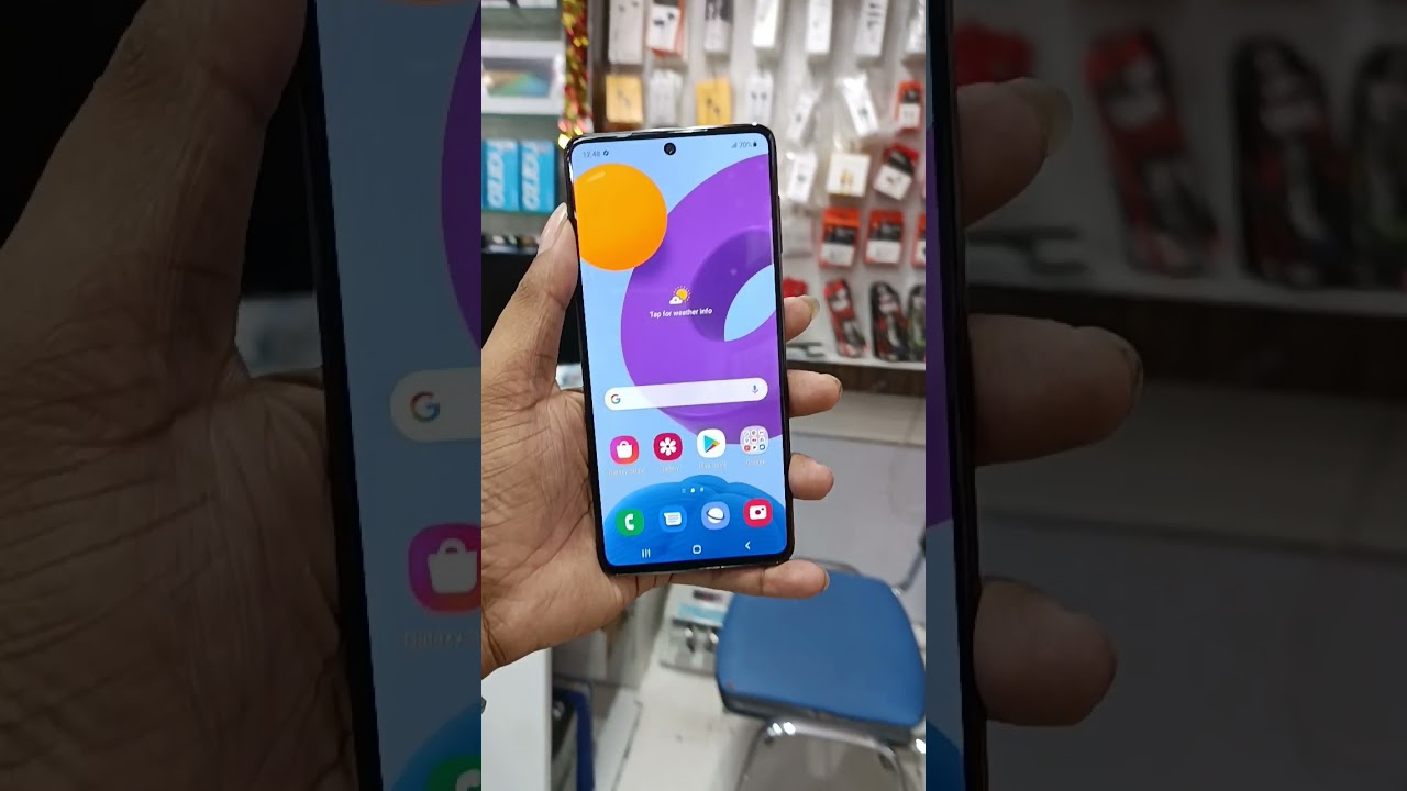 Samsung Galaxy M52 #5g #shorts #unboxing #samsung