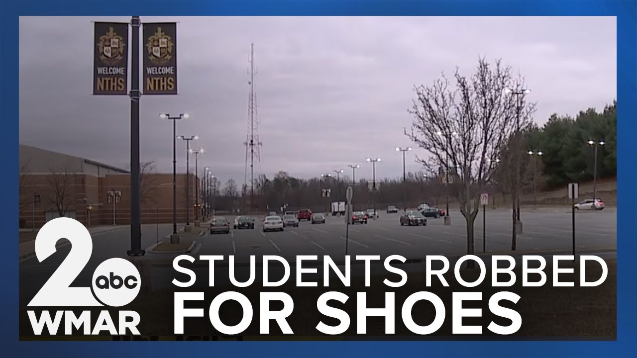 Students robbed of shoes in Owings Mills district says