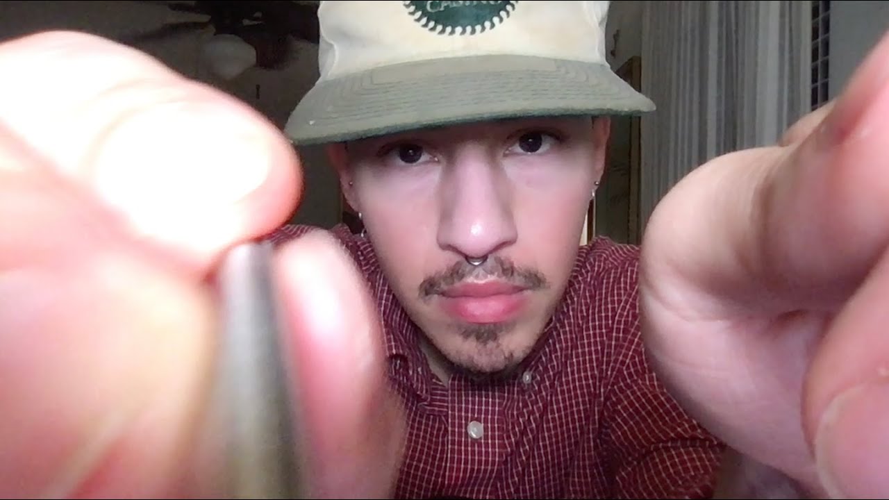 ASMR Doing Your Eyebrows | Up Close Personal Attention, Tingly Face Mapping, Plucking, Tracing