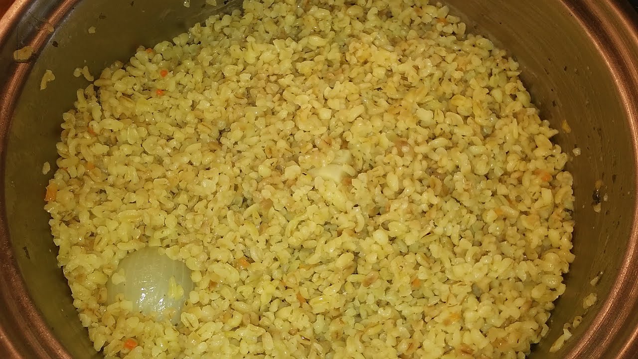 Finom, ízes  BULGUR köretnek ahogy én készítem! Egészséges alternatíva a rizs és a krumpli helyett!