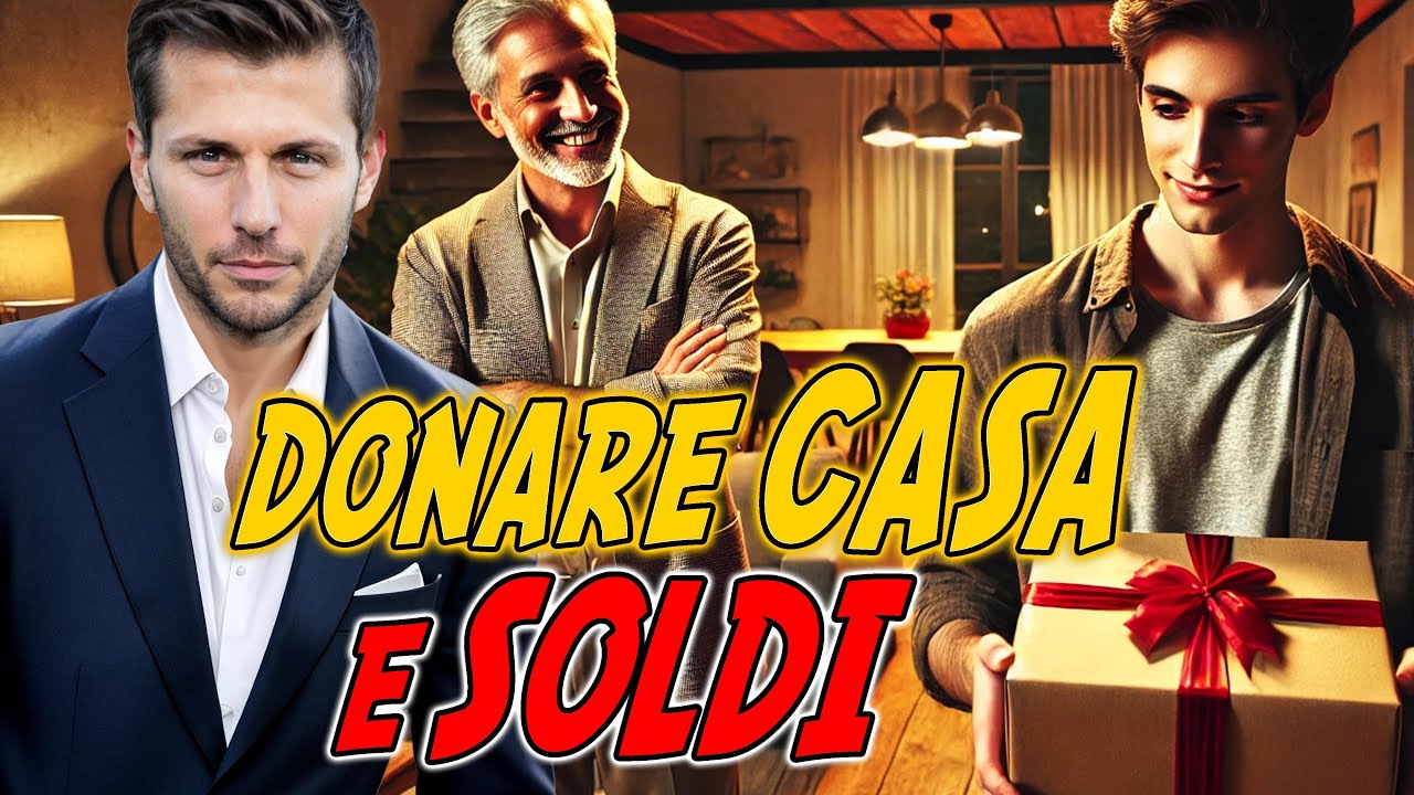 Come donare DENARO e CASE ai figli senza errori | Avv. Angelo Greco