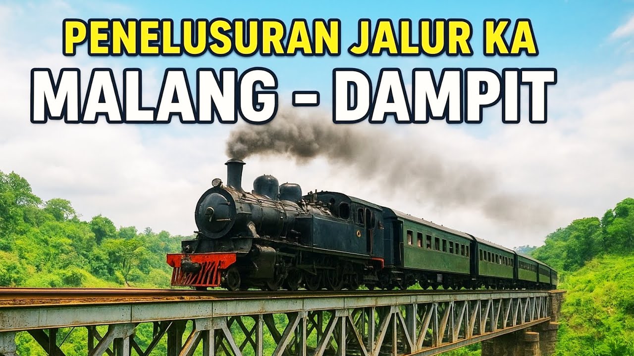 Dead Rail | Penelusuran Jalur KA Non-Aktif MALANG - DAMPIT | Google Maps Indonesia