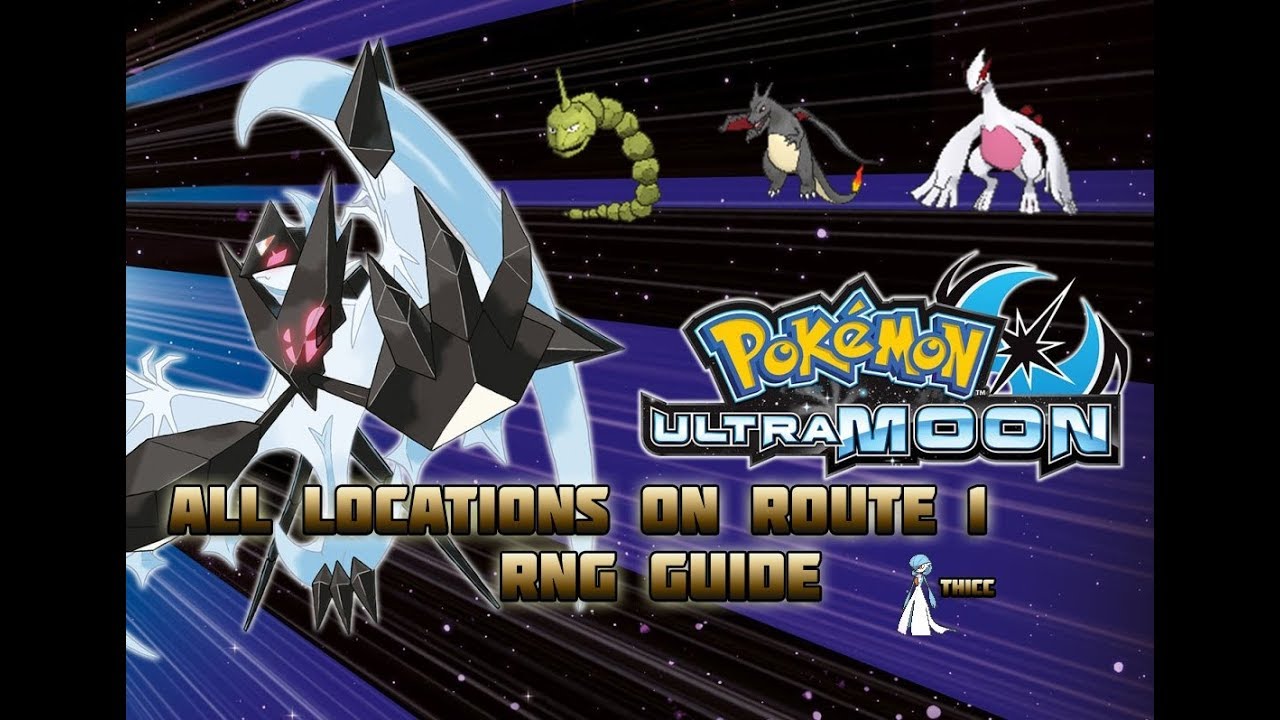All Route 1 RNG Spots! Melemele Island Part 1 - Pokemon Ultra Moon
