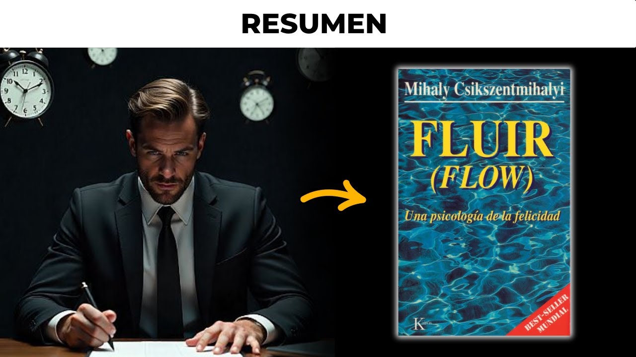 FLOW: el estado mental donde todo fluye || Resumen del libro flow la psicologia felicidad.
