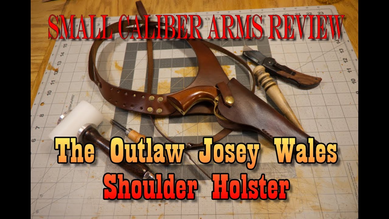 Наплечная кобура Джоси Уэйлса из кожи, проект Outlaw