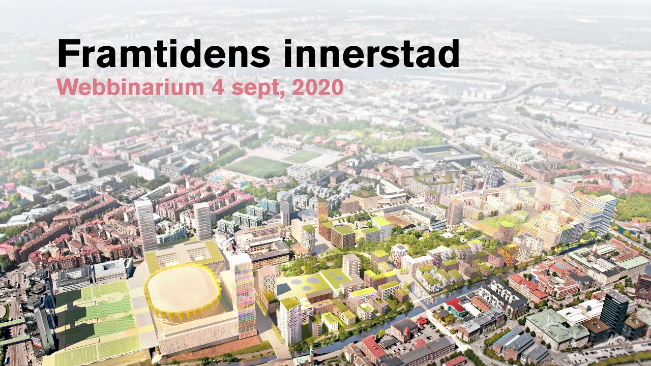 Webbinarium: Framtidens innerstad – hur, varför och för vem?