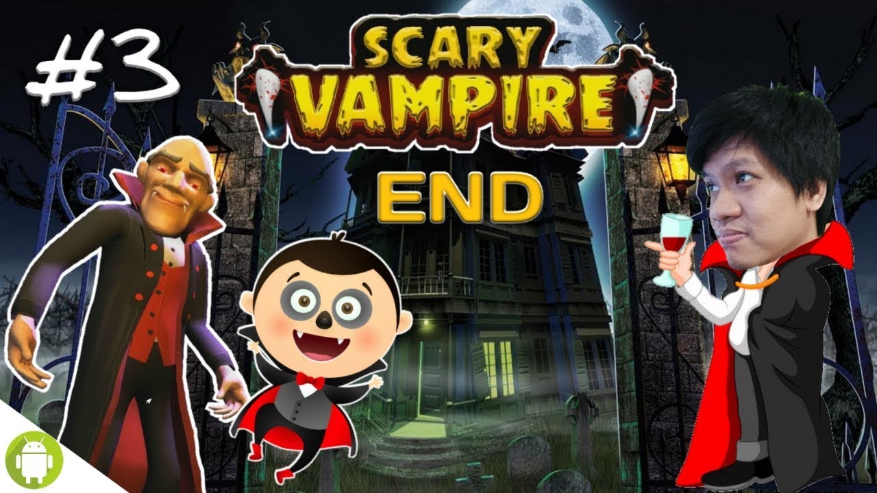 ACI GAMESPOT JADI VAMPIRE!! Scary Vampire 3D Part 3 END [SUB INDO] ~Jadi Rumahnya Gimana?!!
