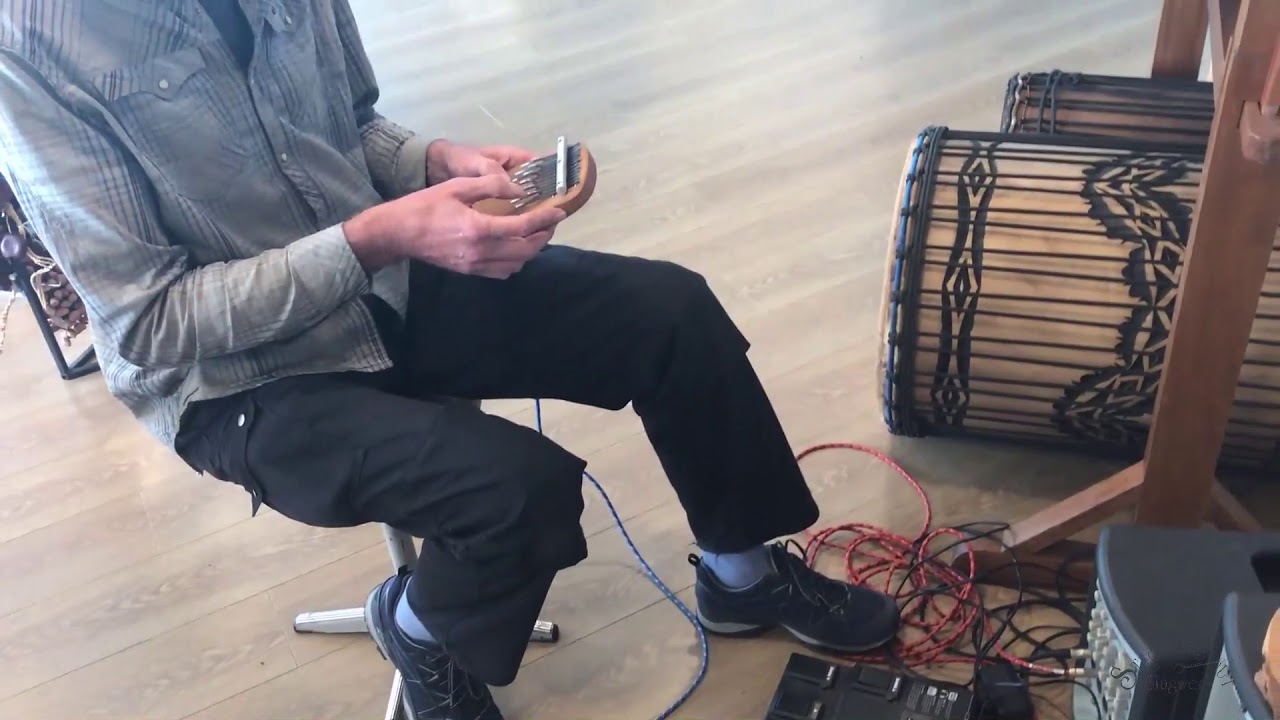 Kalimba pentatonisch 13 tonen met pick-up, Marek Bolf